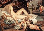 SUSTRIS, Lambert Venus and Cupid at oil painting on canvas